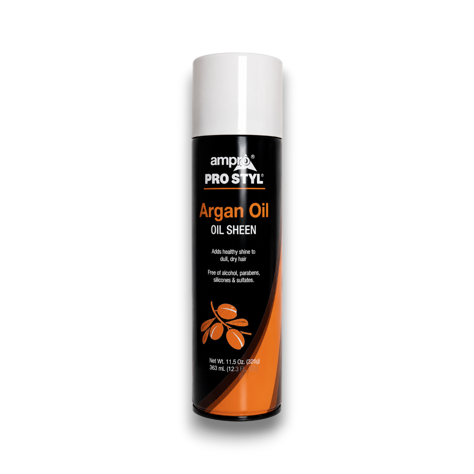 Ampro Pro Style Argan Oil Oil Sheen, 11.5 oz.