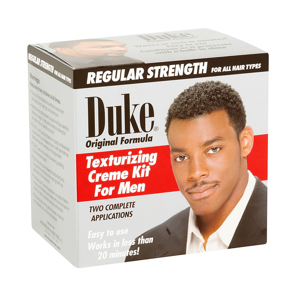 Duke Texturizing Creme Kit For Men, Regular Strength