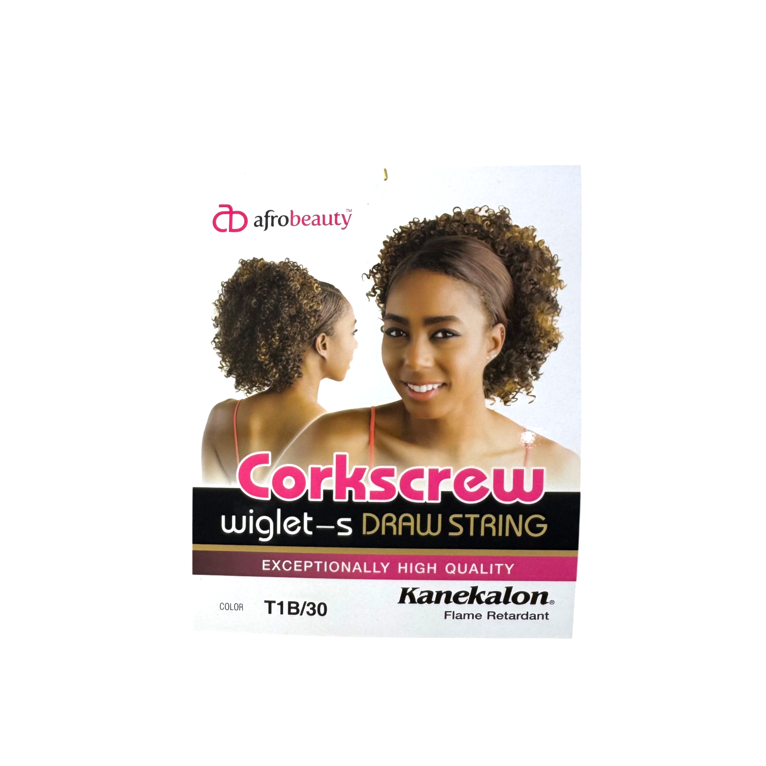 AfroBeauty Corkcrew Wiglet-S Small Drawstring