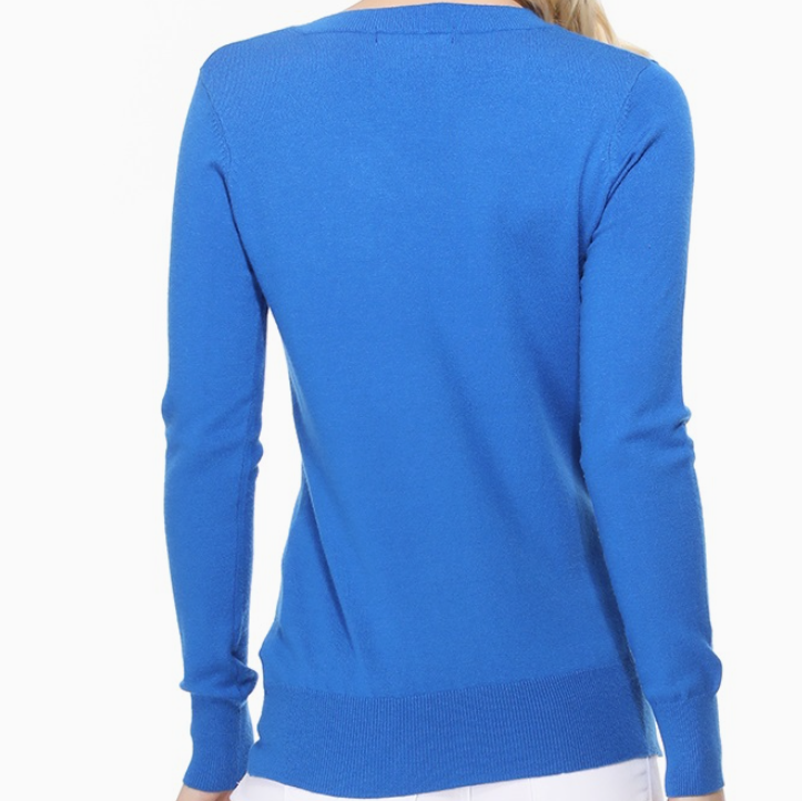 Thumbnail: Beta Chenille B 1921 Royal Blue Crewneck | Sweater | Tee