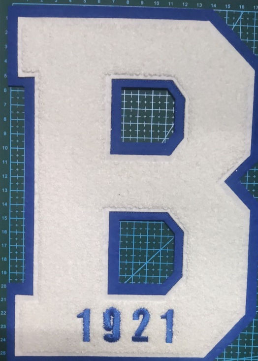 Thumbnail: Beta Large B 1921 on   White Tote Bag