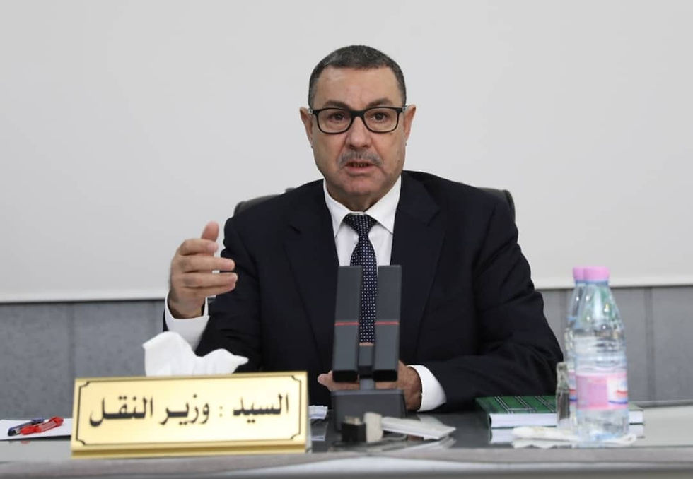 Saïd Sayoud, Minister of Transport