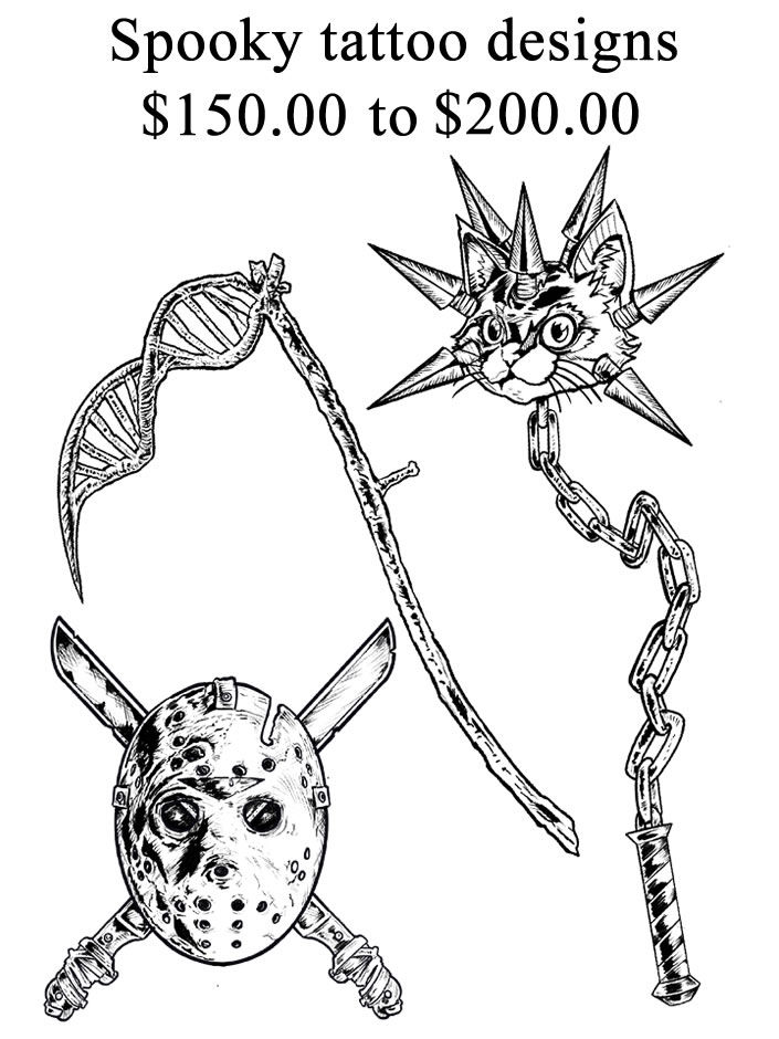 Spooky Tattoos Book Today