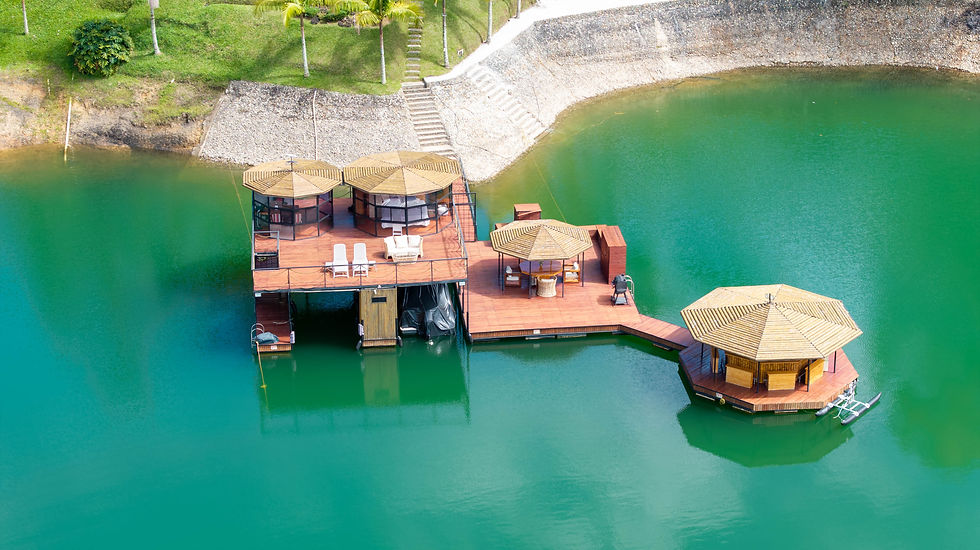 Dock Colombia Luxury retreat Guatape Lake front.jpg