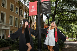 Brittany and friend USC Graduation pics-
