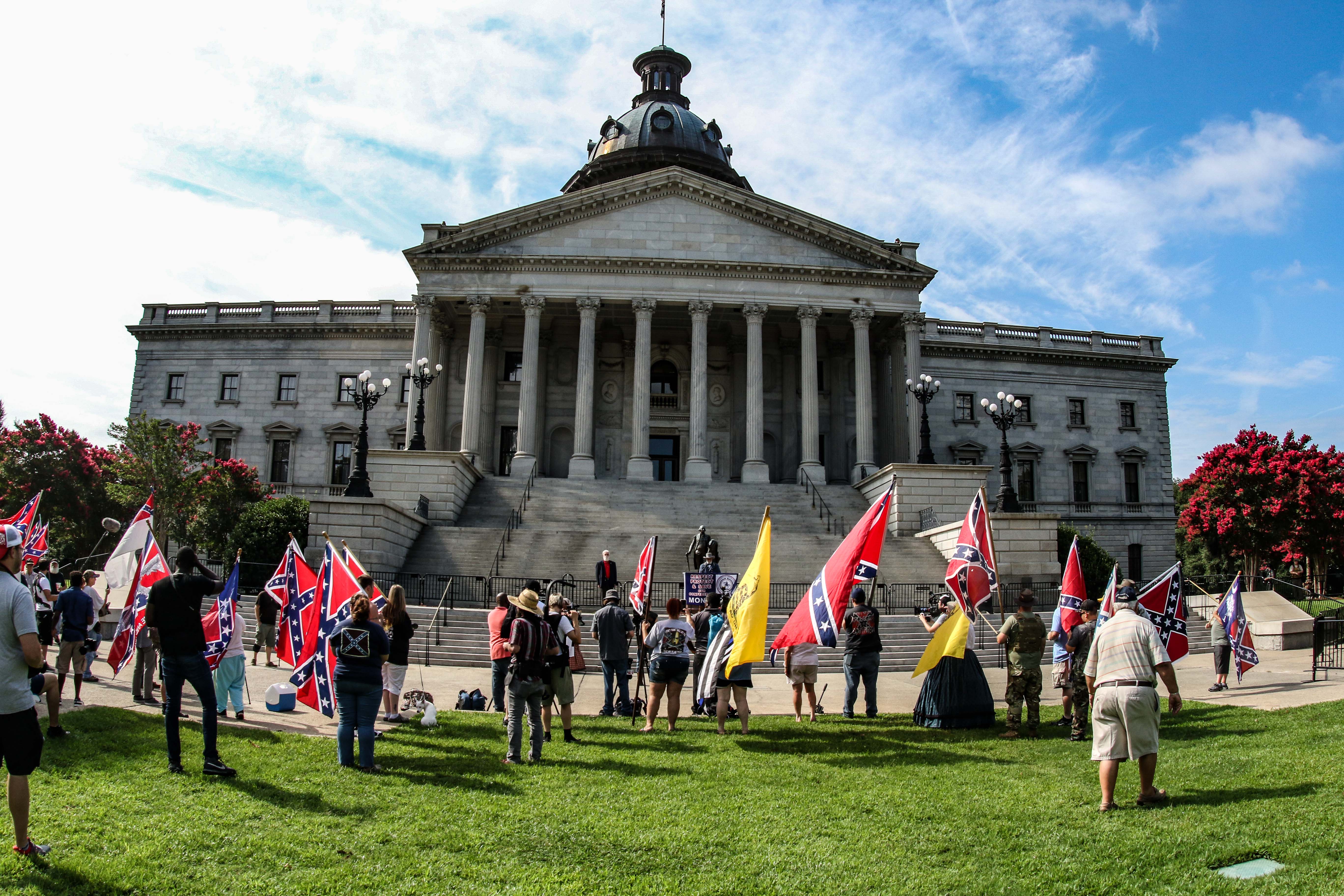 July 10th Flag Protest (1 of 1)