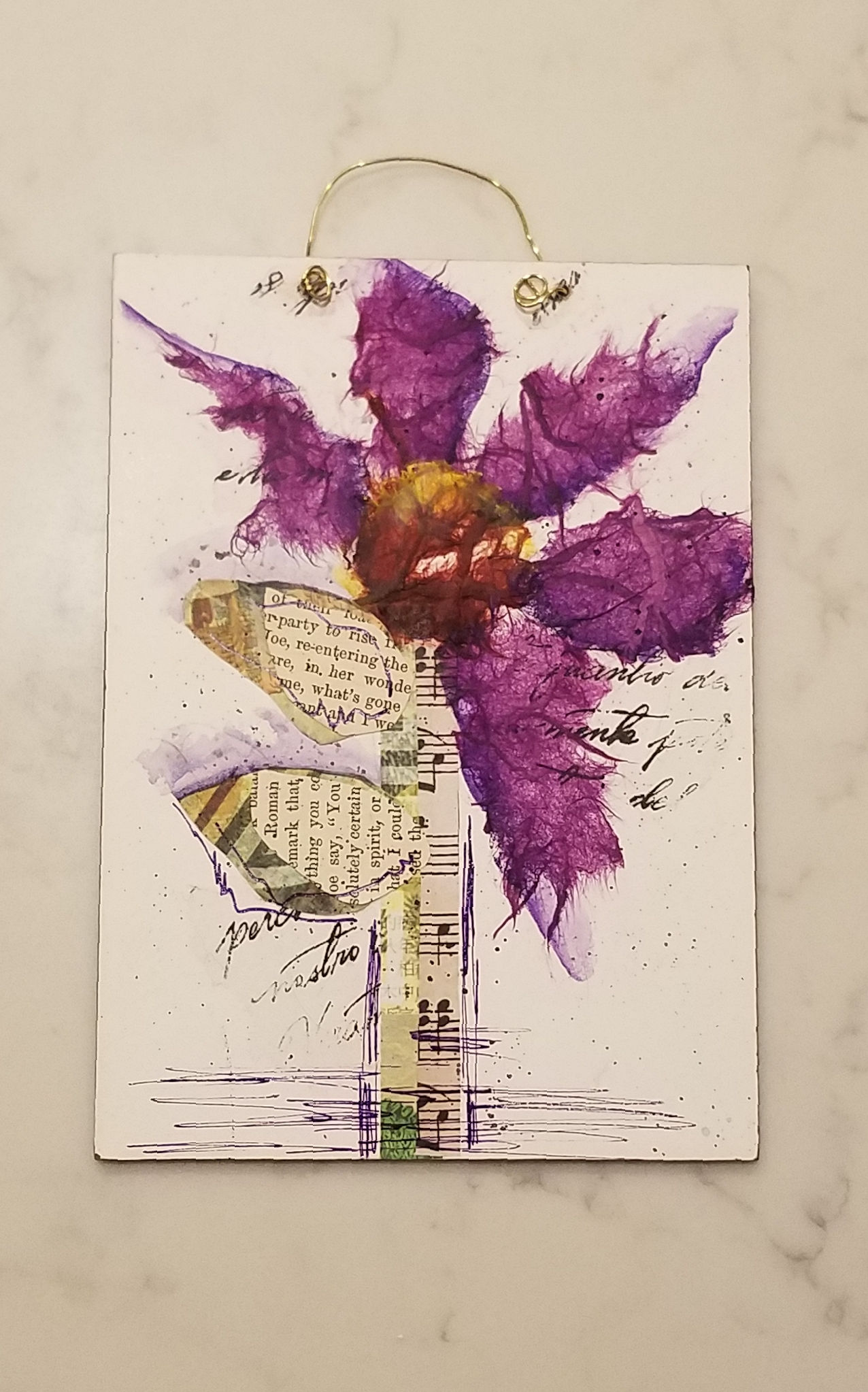 Purple Passion, 5 x 7"