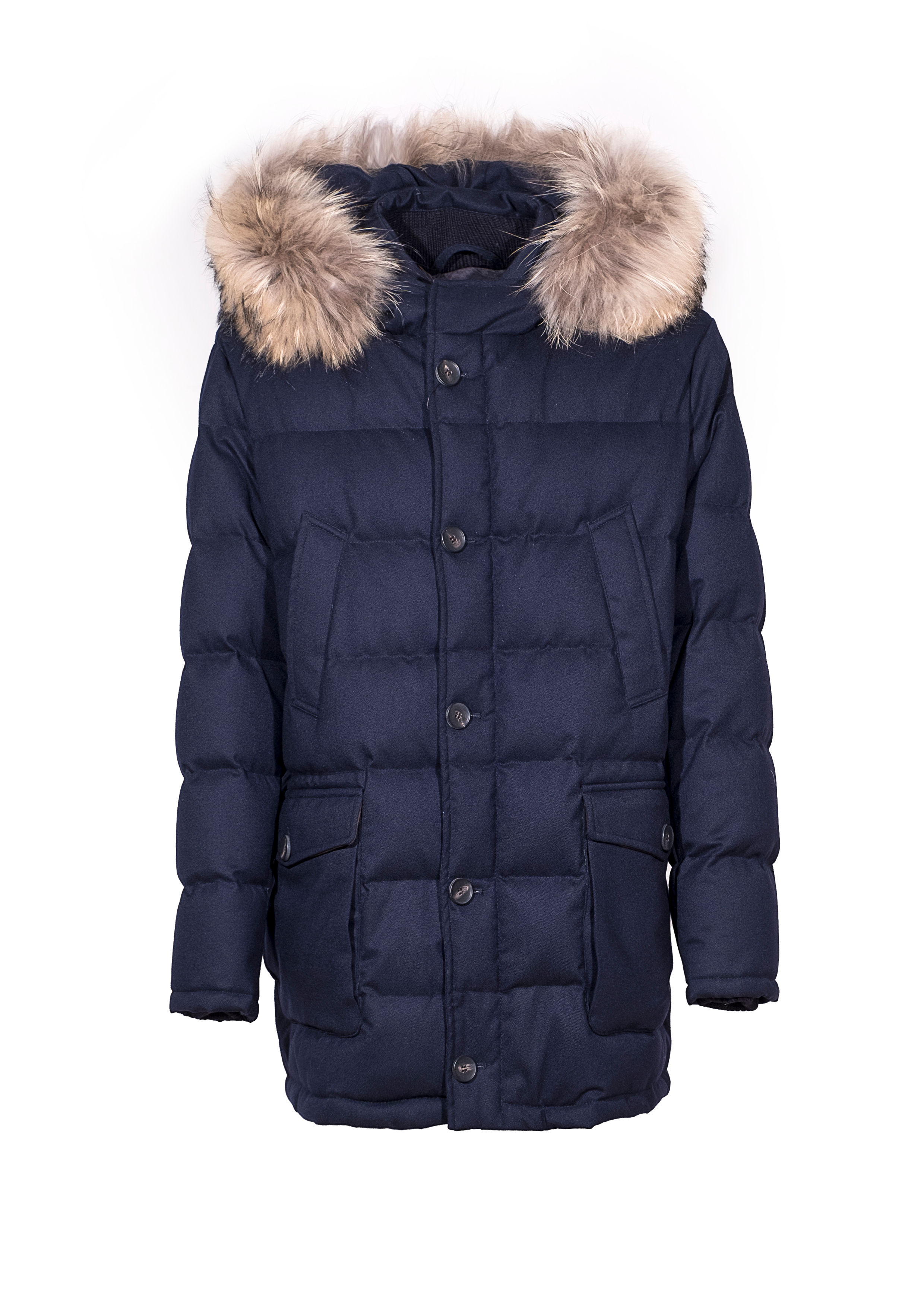 Parka in Lana Vergine Loro Piana: G310/3