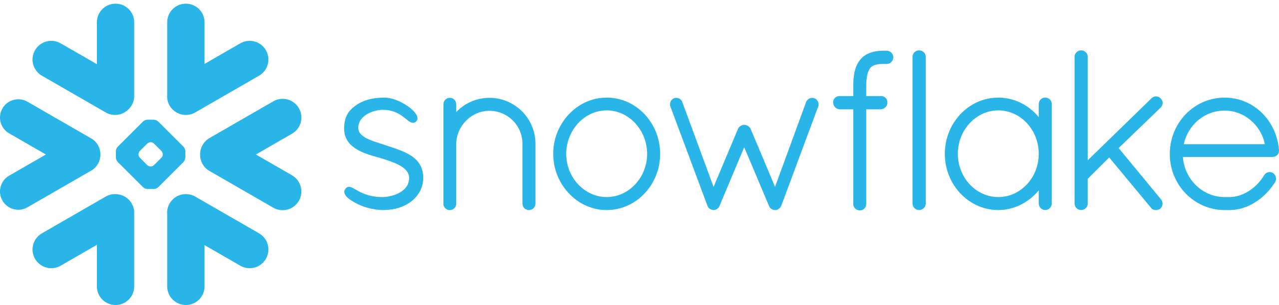 A snowflake Logo