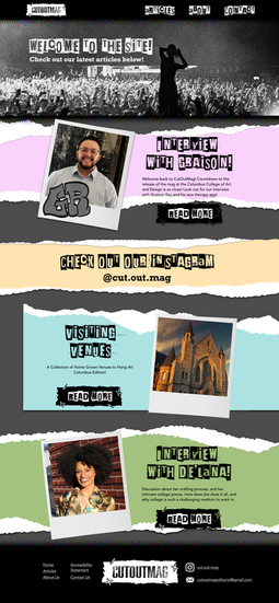 home page