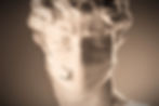 Sculpture with Face Mask