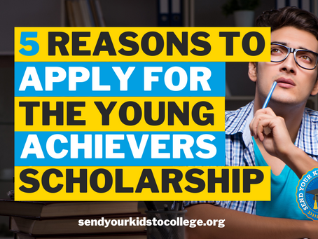 5 Reasons to Apply for the Young Achievers Scholarship
