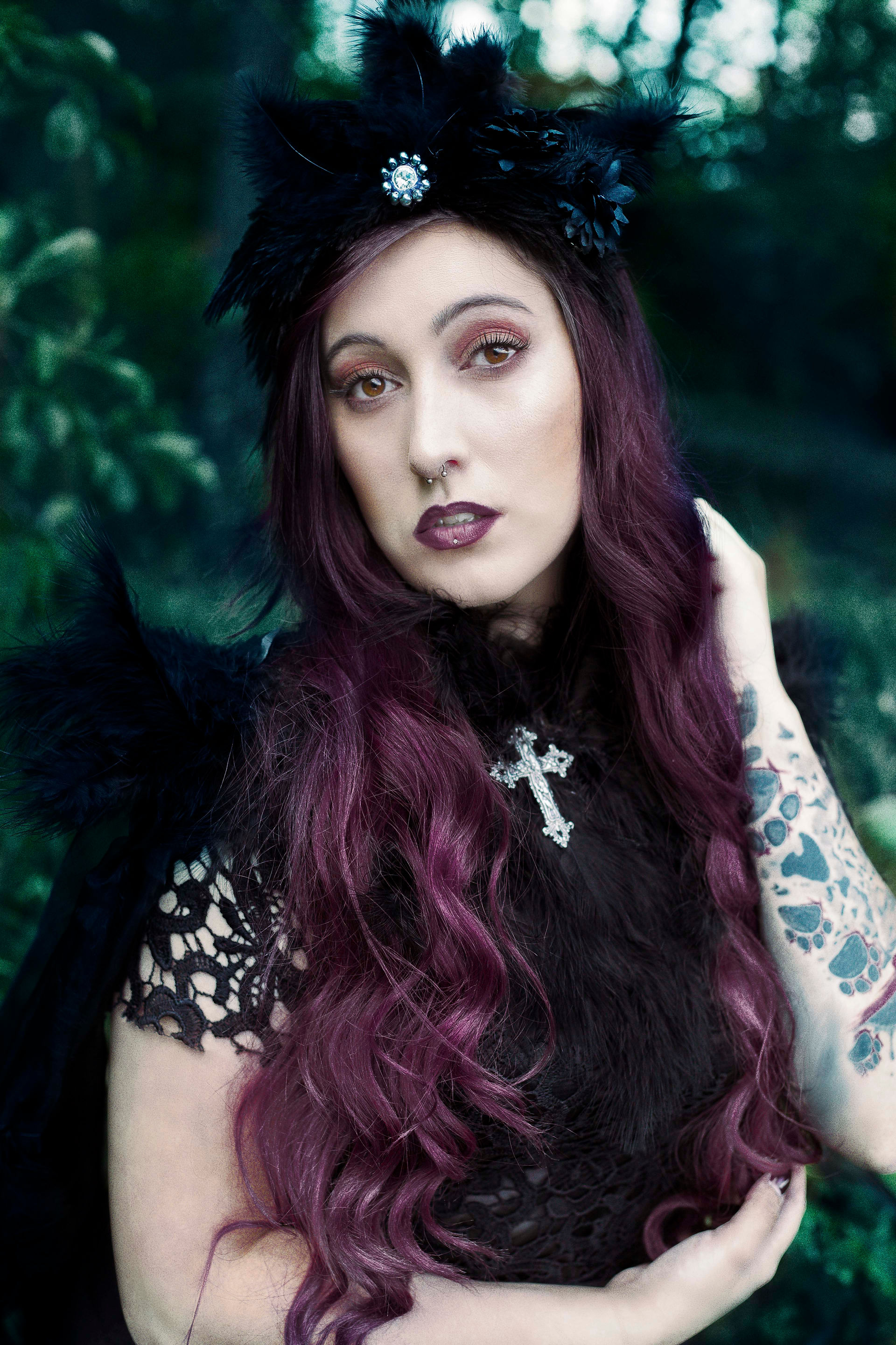 Rabenshooting - Vampirlook