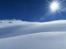 Über dem Nebel lacht die Sonne