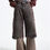 Thumbnail: Men's Street Wear Woven Rhinestone Decoration Loose Denim Shorts