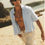 Thumbnail: Men's Slim Fit Woven Striped Short Sleeve Casual Shirt