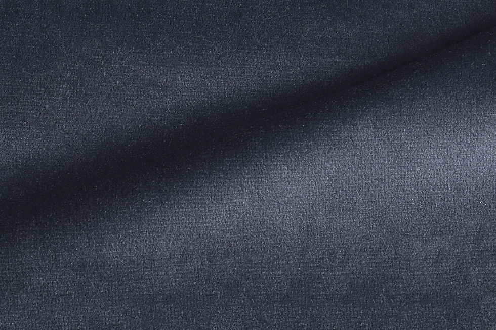 Radiance Velvet Deep Navy Fabric