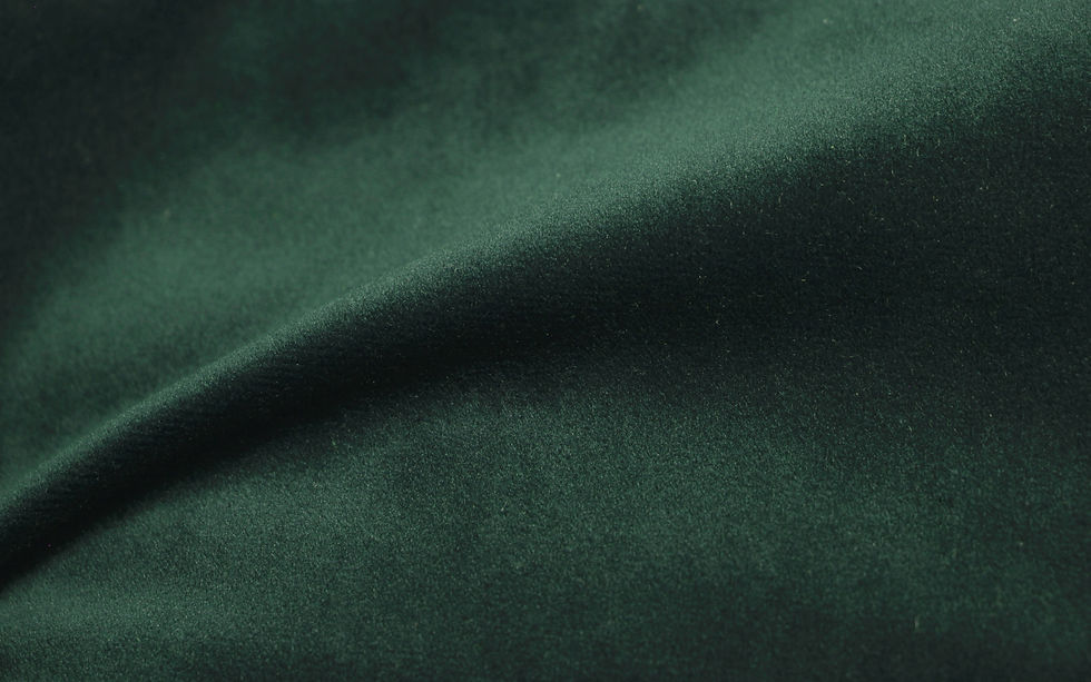 Cozy Velvet Black Forest Fabric