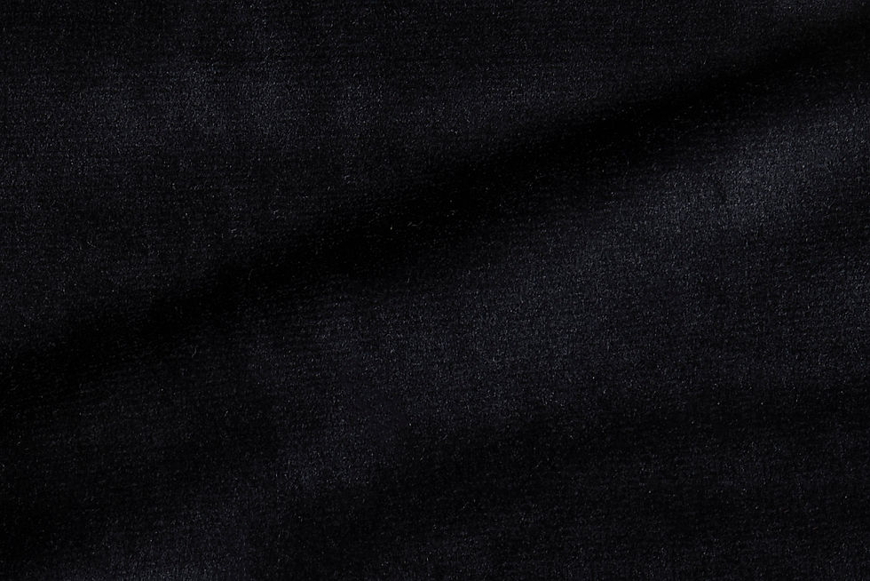 Radiance Velvet Bluish Black Fabric