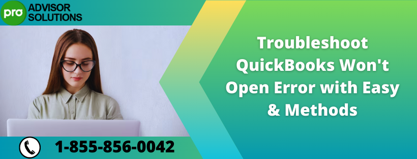 QuickBooks won't open