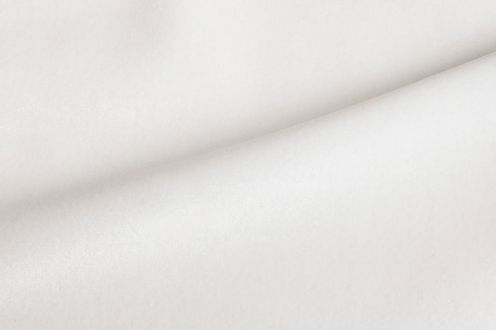 Radiance Velvet White Fabric