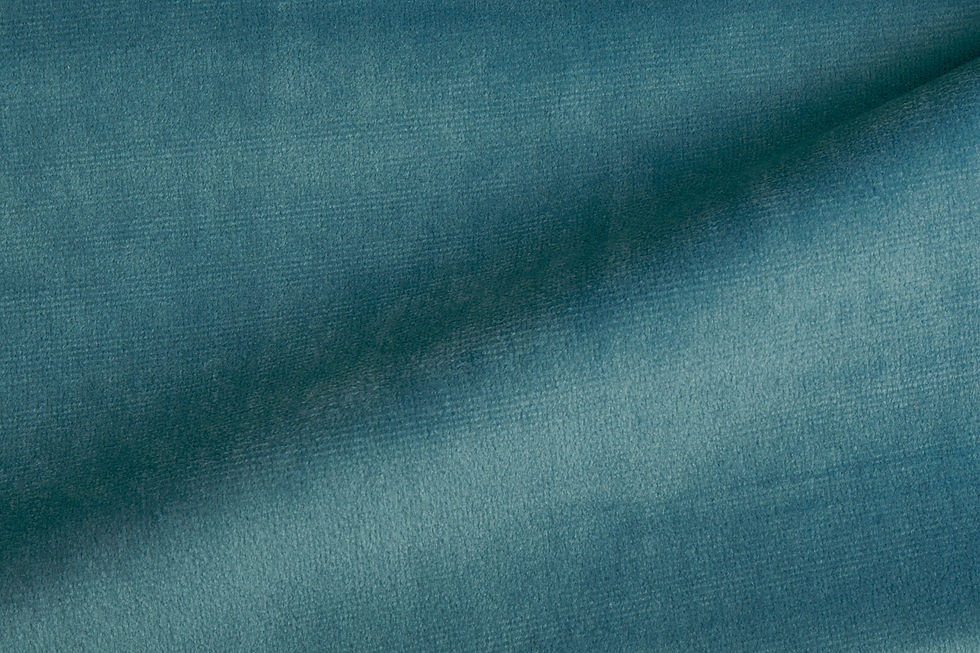 Paris Velvet Turquoise Fabric