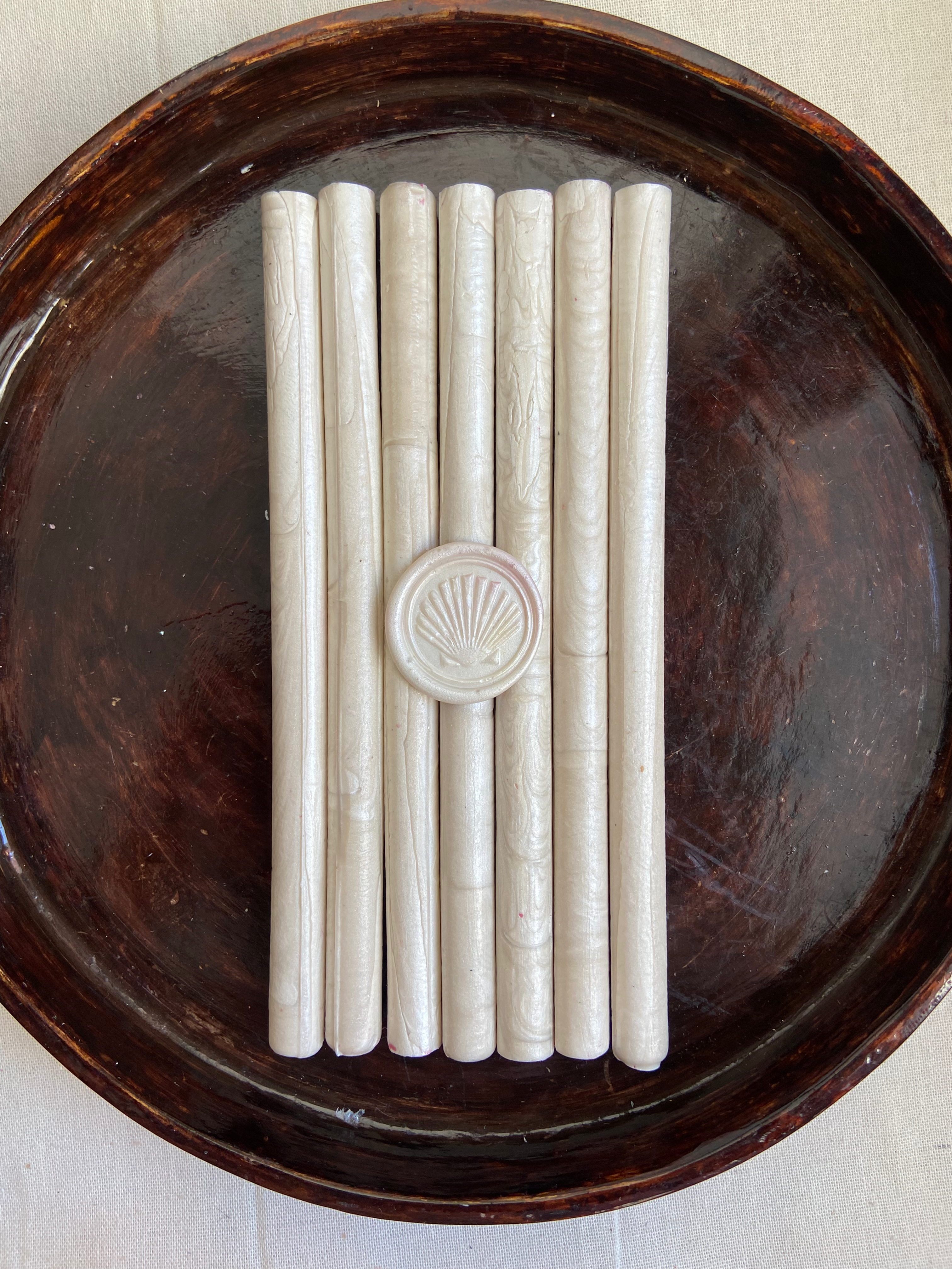 Pearl White Sealing Wax Sticks