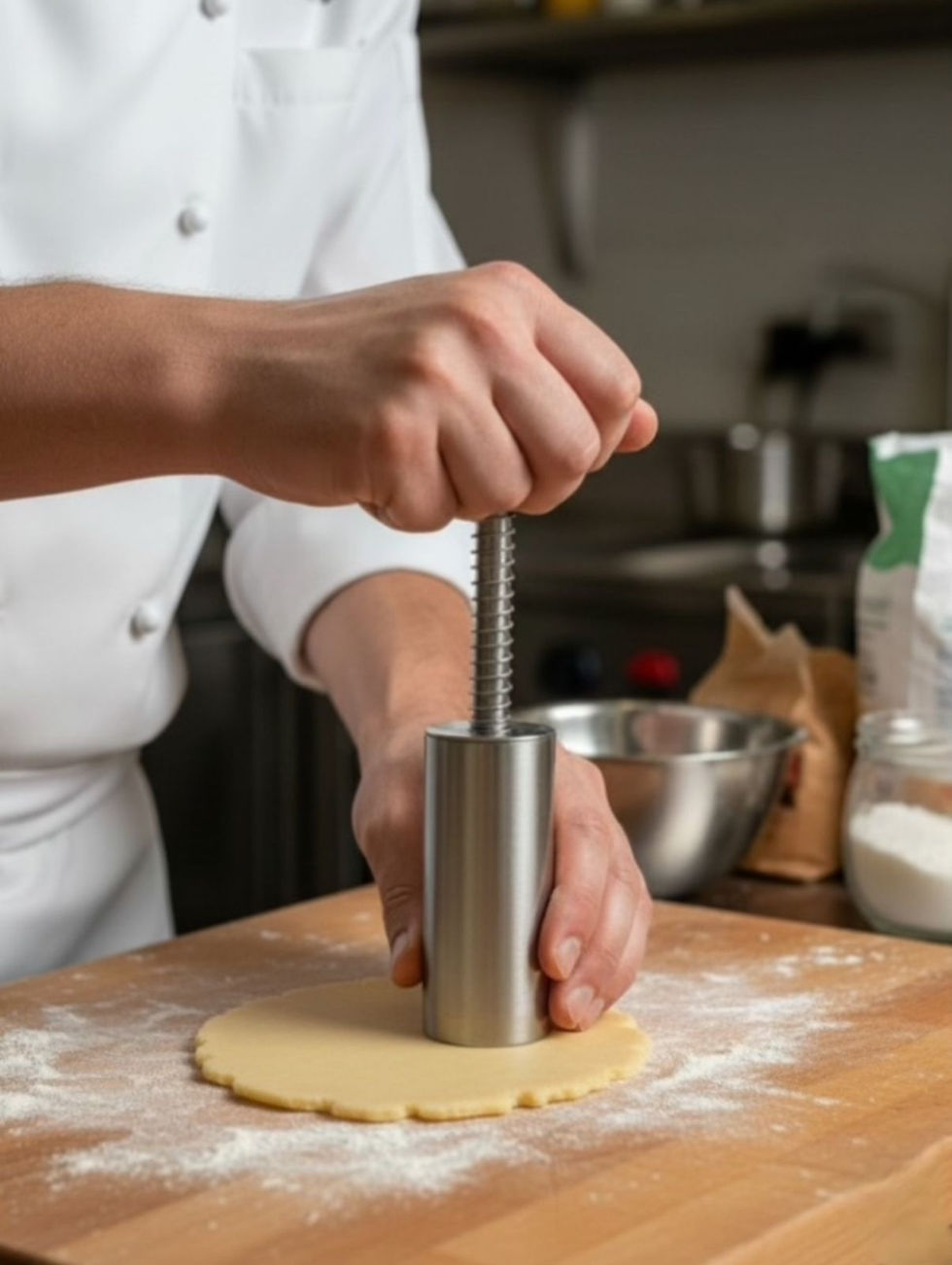 Thumbnail: Classic Custom Stainless Steel Cookie Press Seal Stamp | Brass Moulds