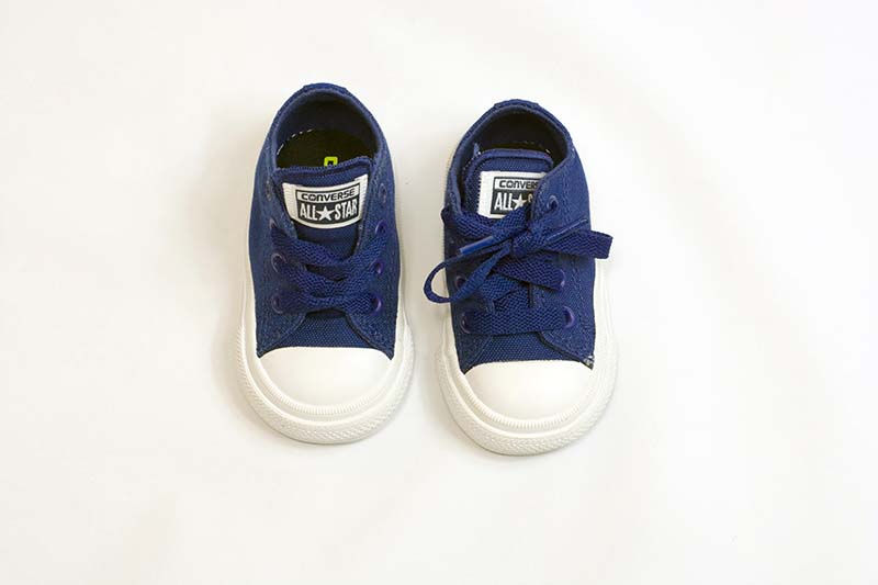 Trainer in blue. 3Uk/19Eu. Converse all star plimsoll style.