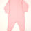Thumbnail: Babygrow with integrated feet. Round neck. Small giraffe image on front.