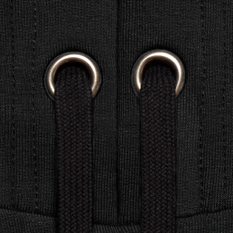 Thumbnail: Hoodie w/Goose Tribe Logo (Solid Black)
