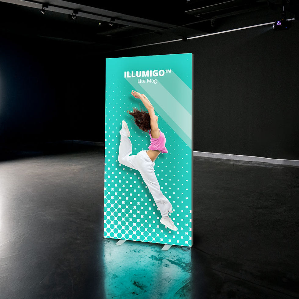 Thumbnail: Illumigo Lite Mag LED Lightbox Display
