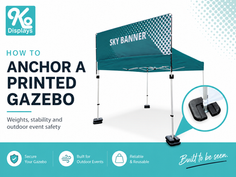 What’s the Best Way to Anchor a Printed Gazebo at an Outdoor Event?