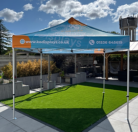 3x3 Starter printed gazebo package