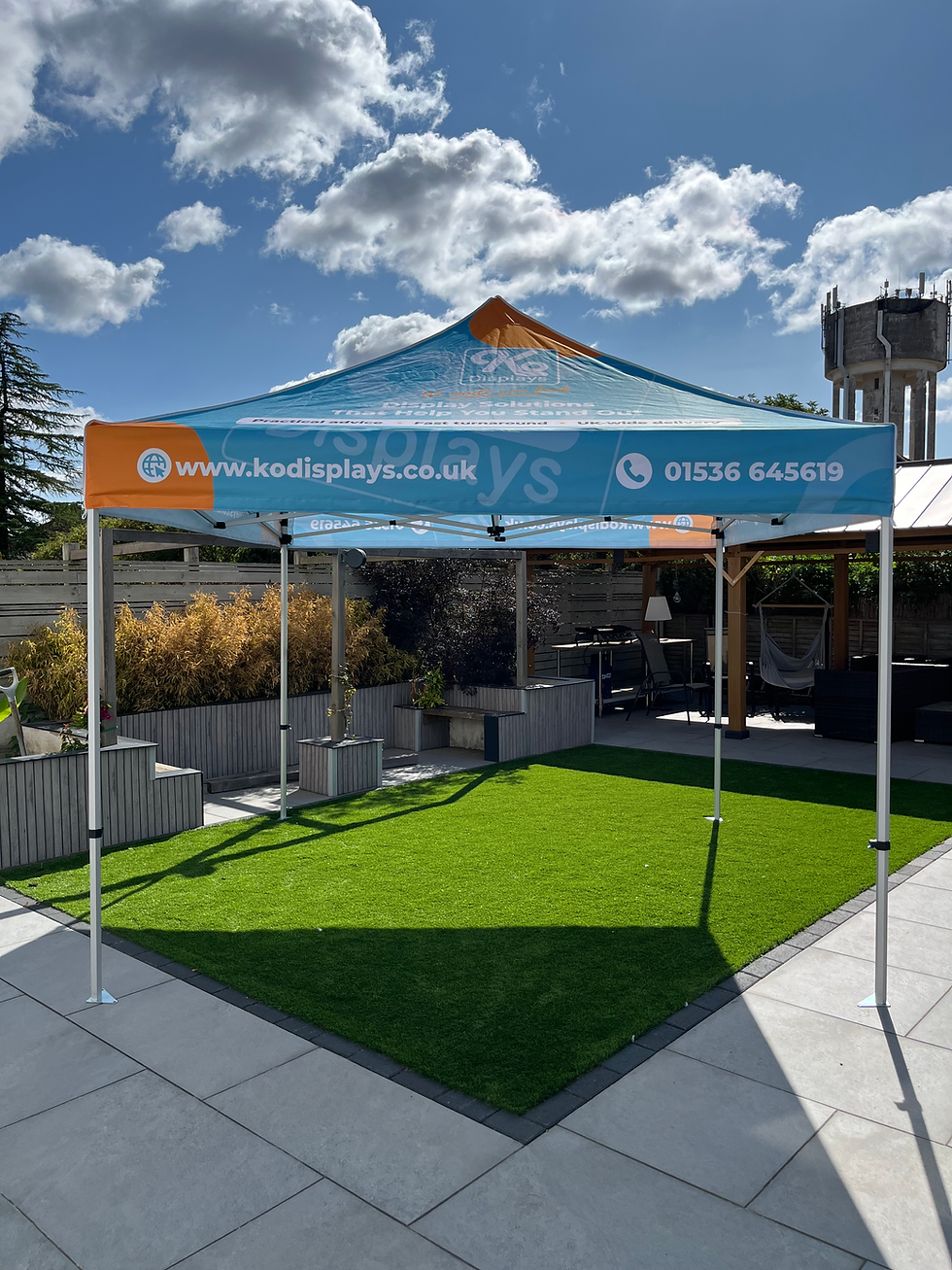 3x3 Printed Gazebo starter pack with printed canopy