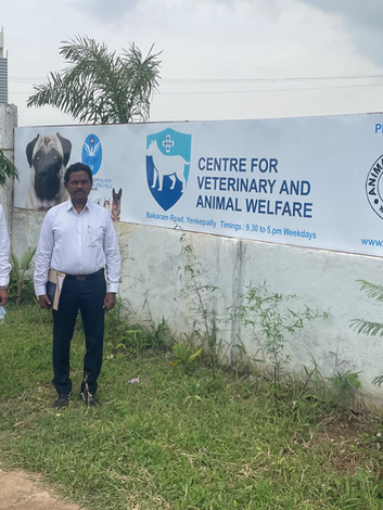 CVA Centre visit by AH Authorities.