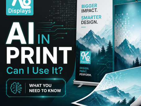 AI Artwork for Print: Can You Use AI Designs for Large Format Printing?