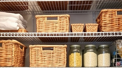 Organized pantry and storage solutions by Simply Sorted
