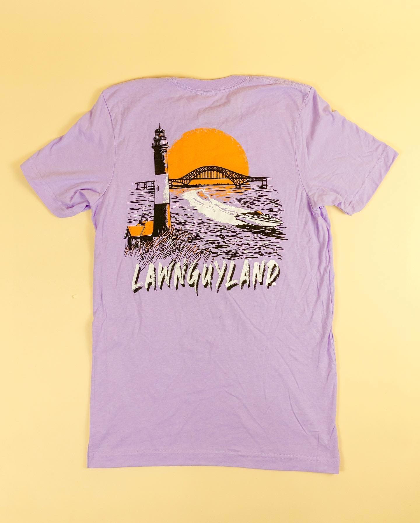 Great South Bay Tee Lavender