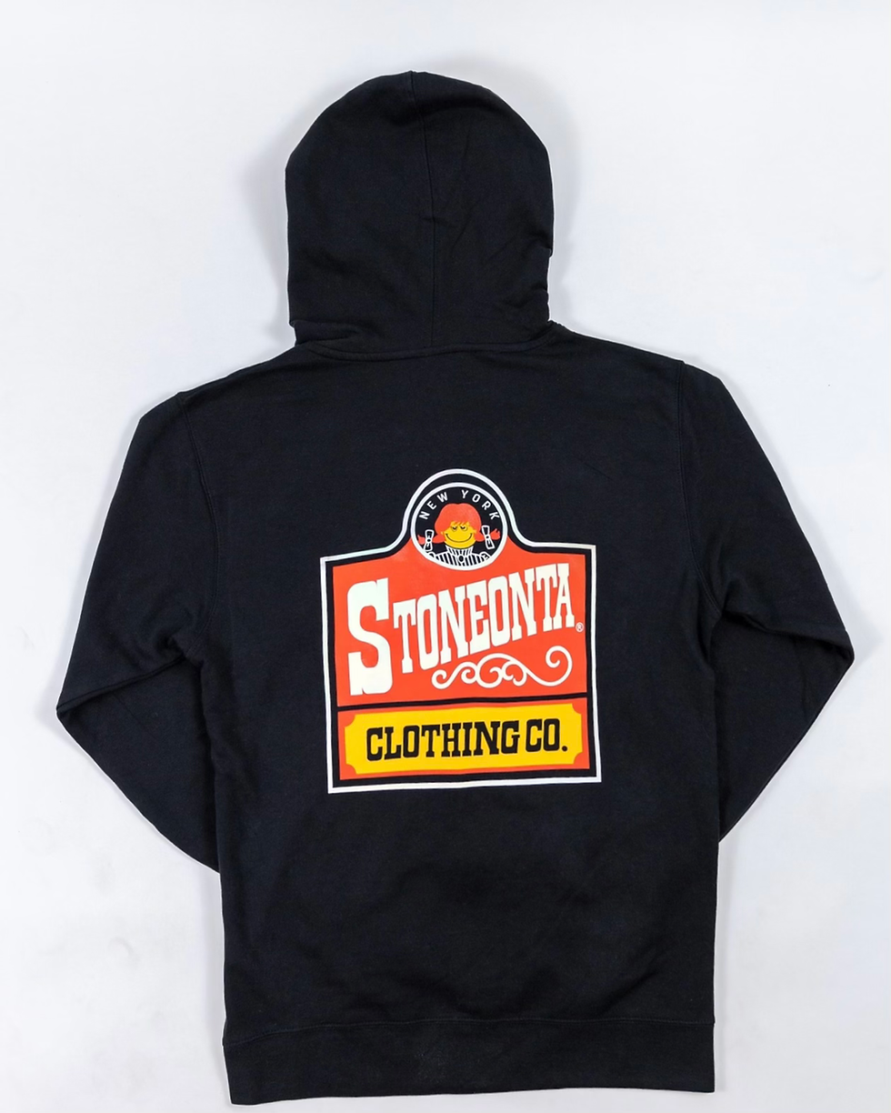 Fast Food Hoodie Black stoneontaclothing
