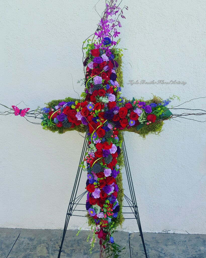 Mixed flower cross