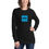 Thumbnail: COMBA Blue Block Topo Unisex Long Sleeve Tee