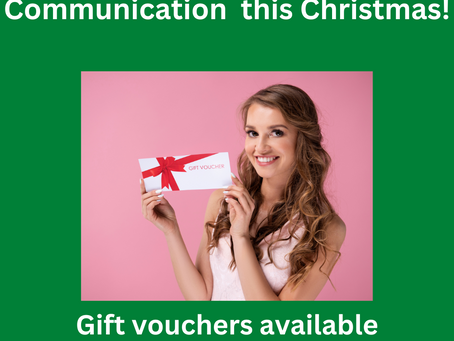 Christmas Gift Vouchers Available!