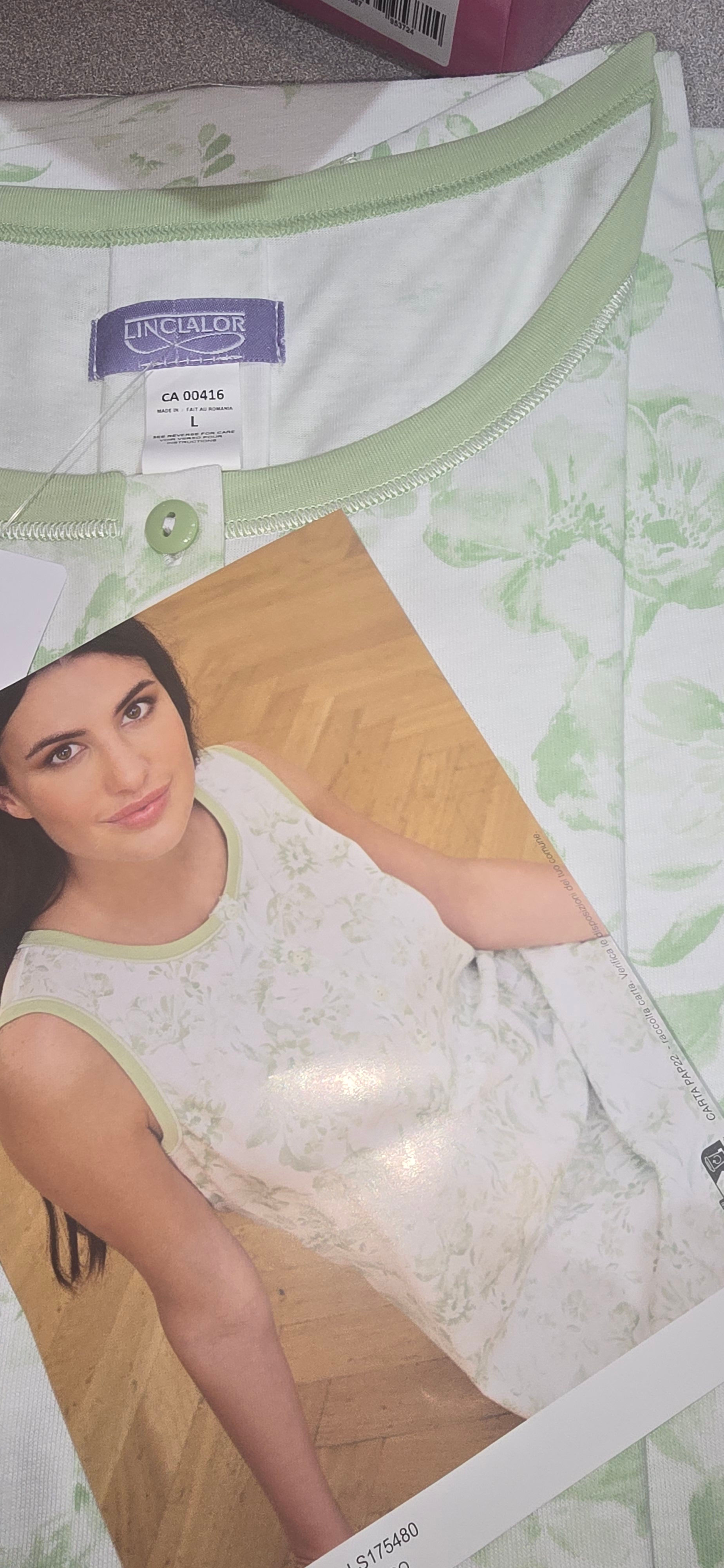 Linclalor 100% Cotton Night gown
