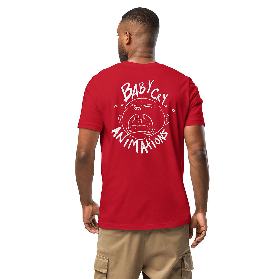 Thumbnail: Baby Cry White Logo Tee
