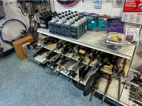 marine steering fluid and accessories
