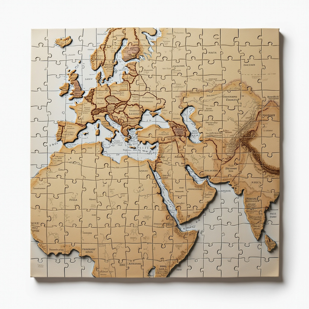 Antique Map Jigsaw