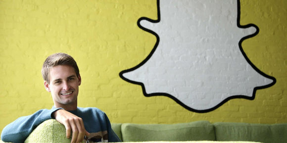 CEO Snapchat - dropout mais jovem bilionario do mundo
