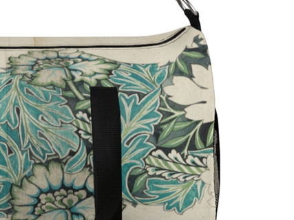 vintage floral bag, floral vintage bag, floral duffle bag, flower gift, floral travel bag, cream blue bag, vintage bag, girlfriend gift, short trip travel bag, vintage floral gift, trend 2025, bestseller bag