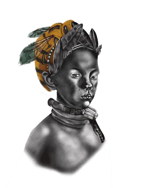 Kate Dorozhko - Pygmalion (theatre poster design) 2011